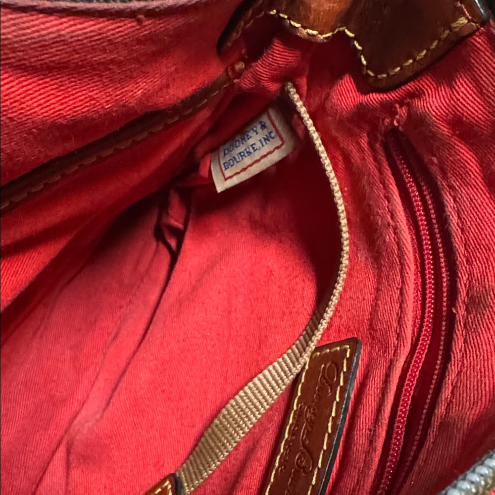 Dooney and Bourke Canvas Crossbody REHAB - Picture 7 of 9